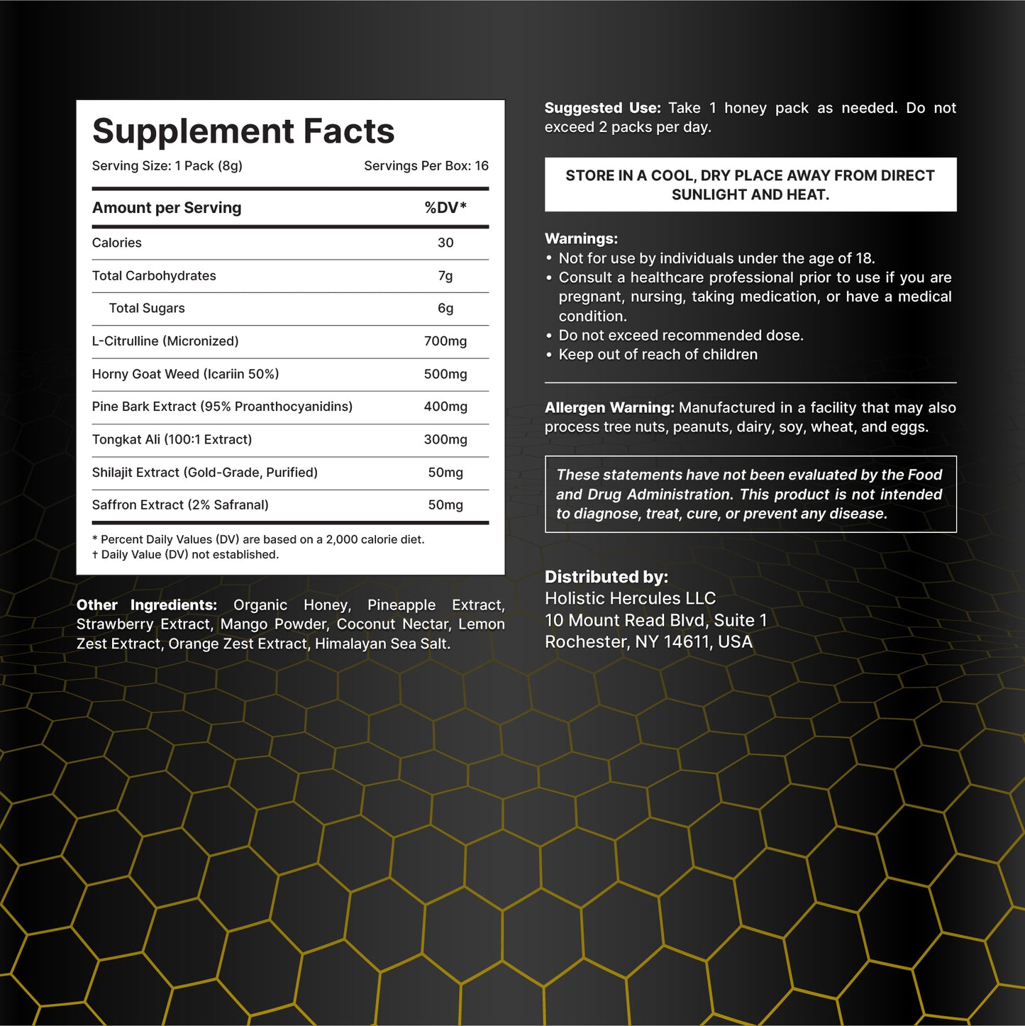 Hercules Honey Sticks