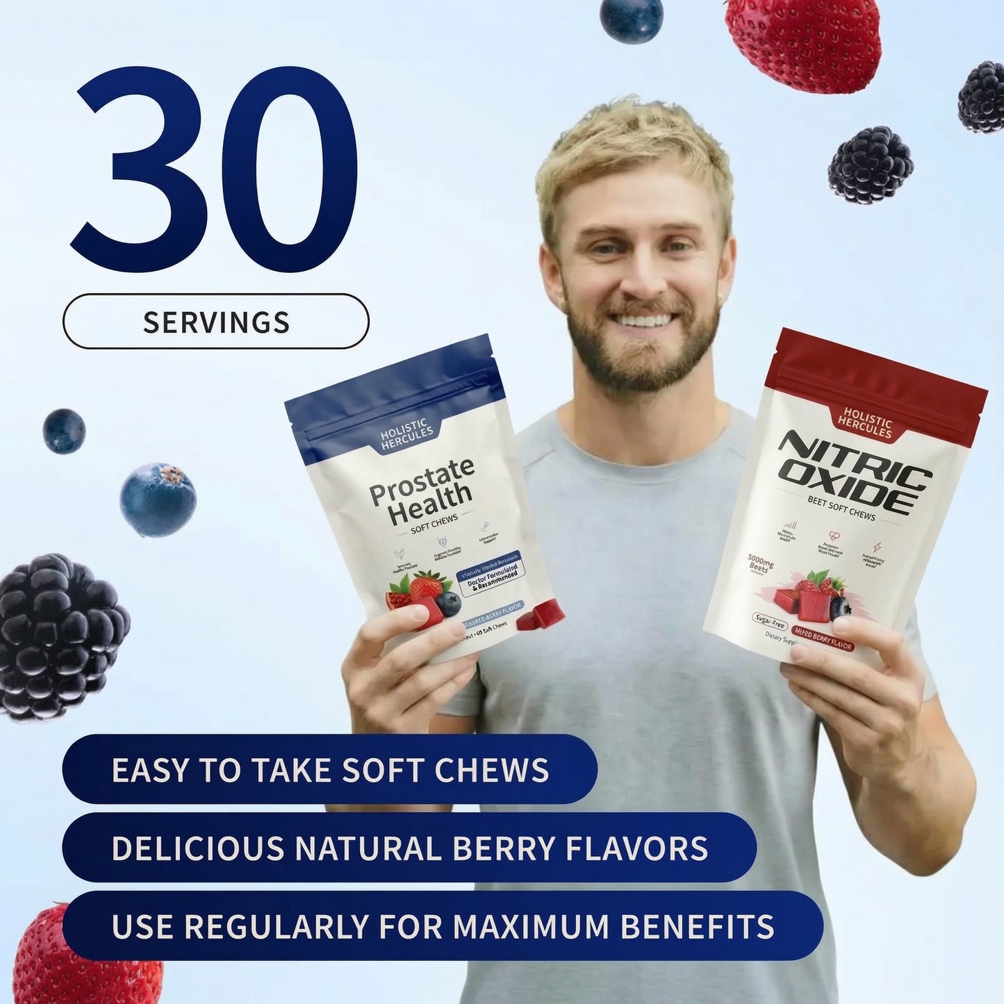 Nitric Oxide and Prostate Health Chews