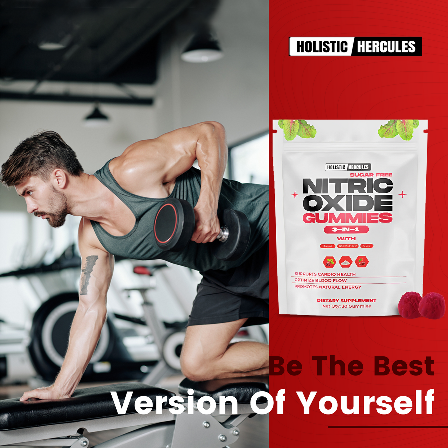 Nitric Oxide Gummies (Blood Flow Boosting)