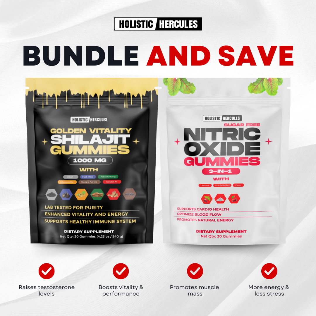 Shilajit & Nitric Oxide Gummy Bundle