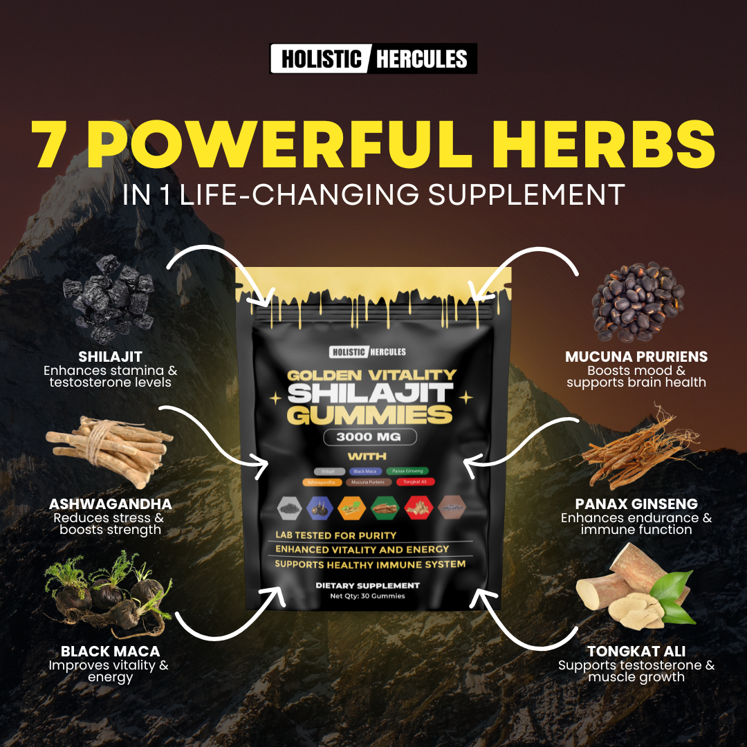 Holistic Hercules™️ Shilajit Gummies