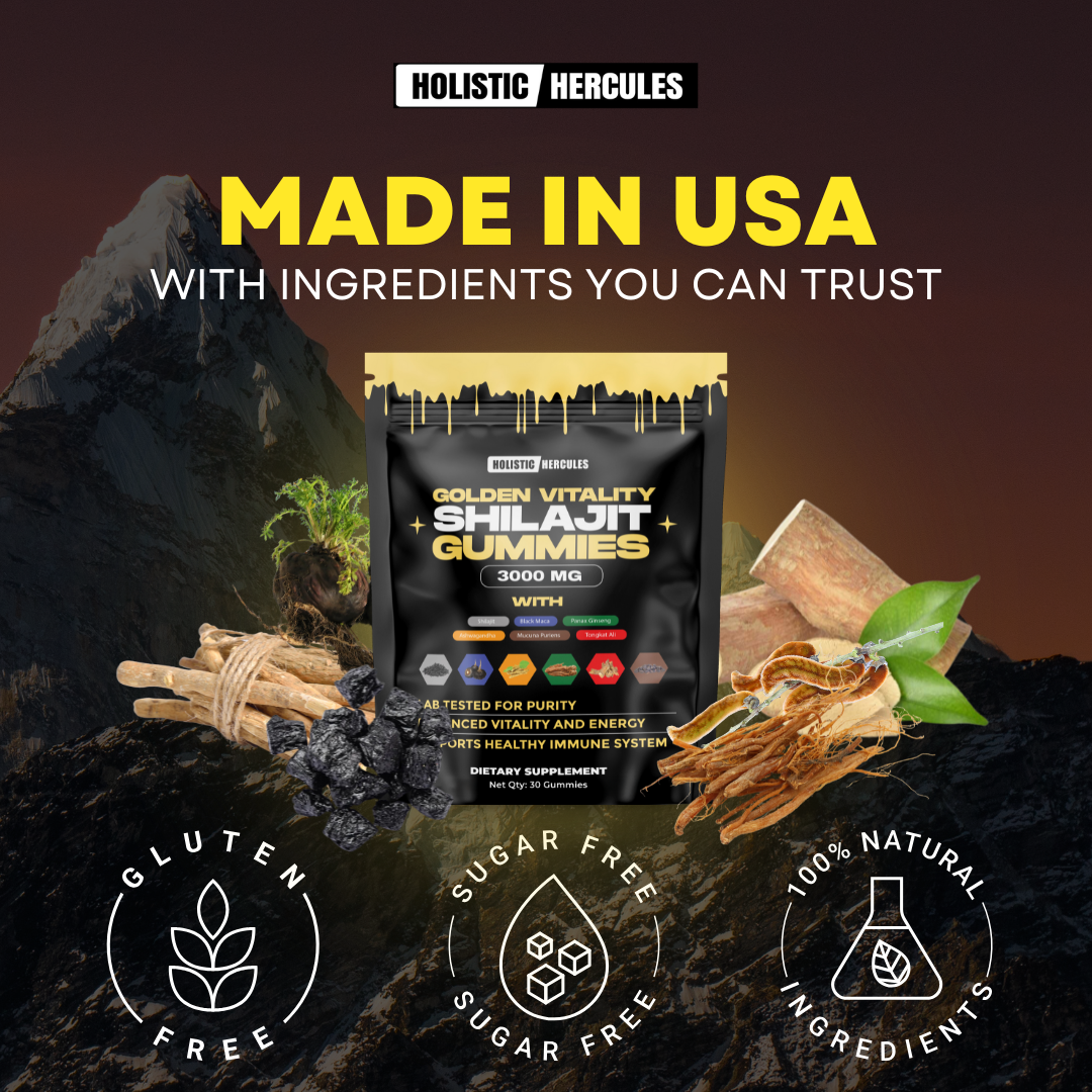 Holistic Hercules™️ Shilajit Gummies