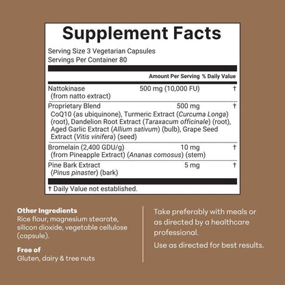 Holistic Hercules Nattokinase Capsules